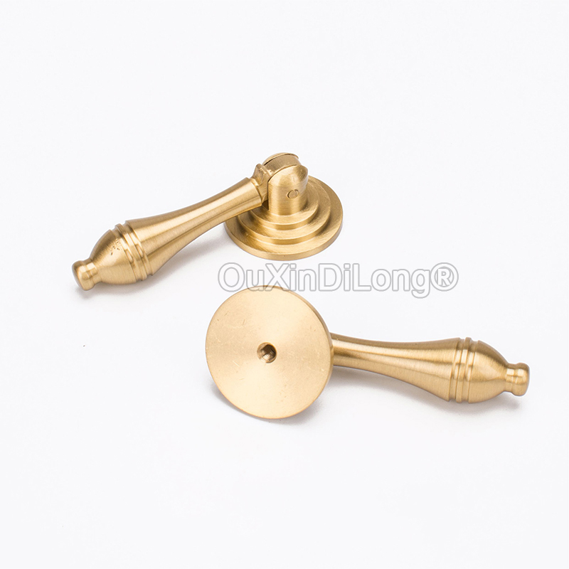 Furniture Hardware Drop Pulls - 1PCS Chinese Style Brass Handles Water