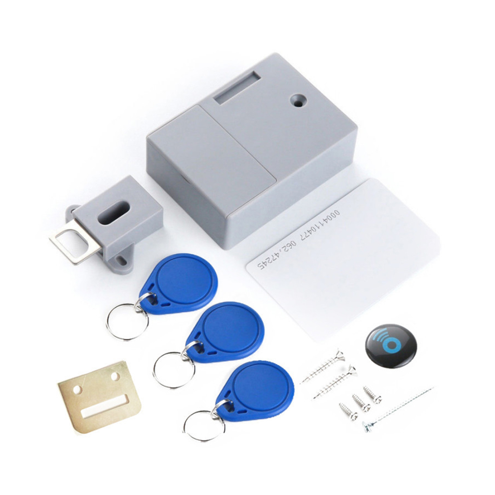 Furniture Hardware Lock - Intelligent Electronic Locks with 3 Keys