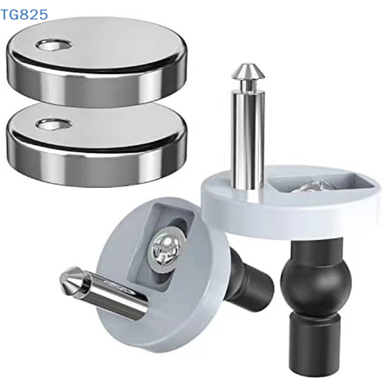 Furniture Hardware Hinges - 【AN】2Pcs Toilet Seat Hinges Top Fix