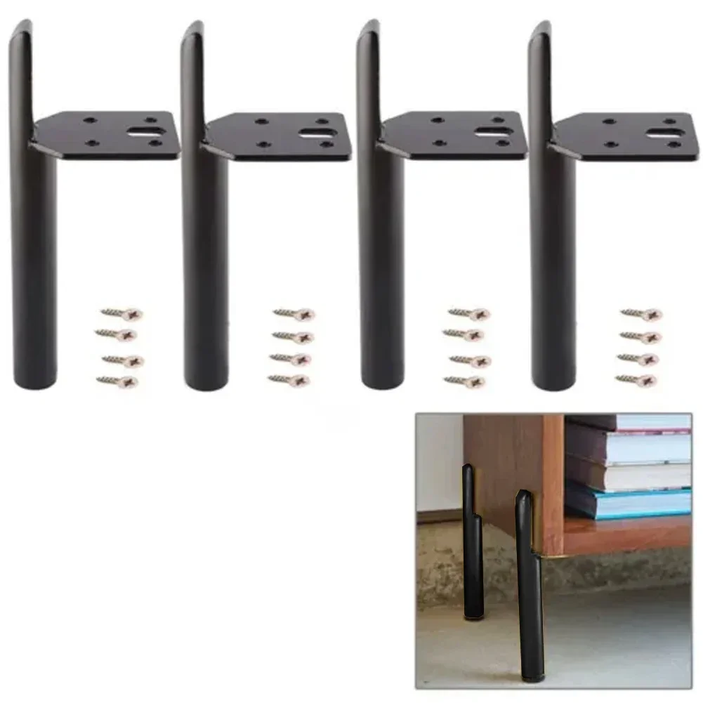 Furniture Hardware For Legs - 4pcs Metal Furniture Leg Adjustable Sofa