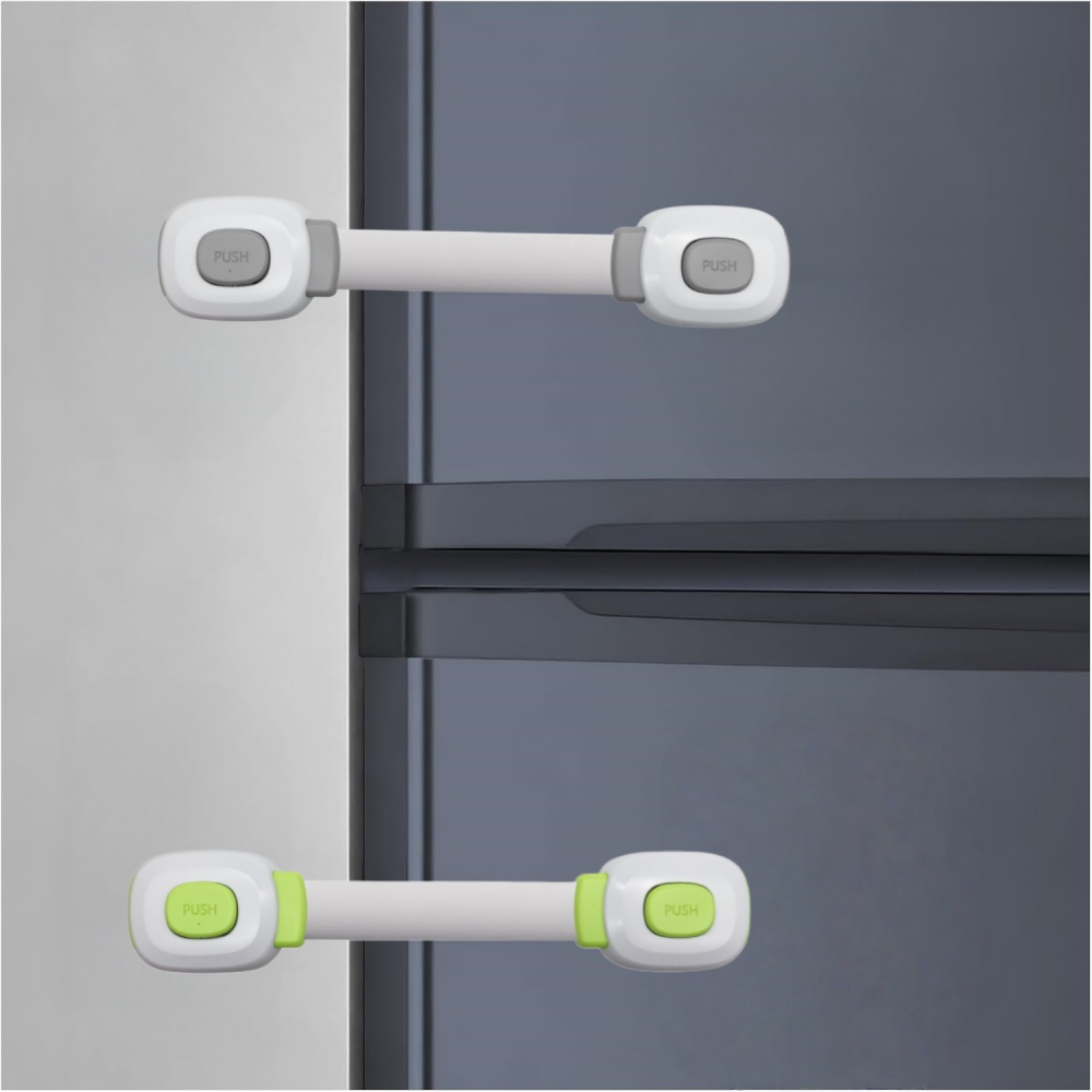 Furniture Hardware Latch - Universal Cabinet Door Lock Adhesive For