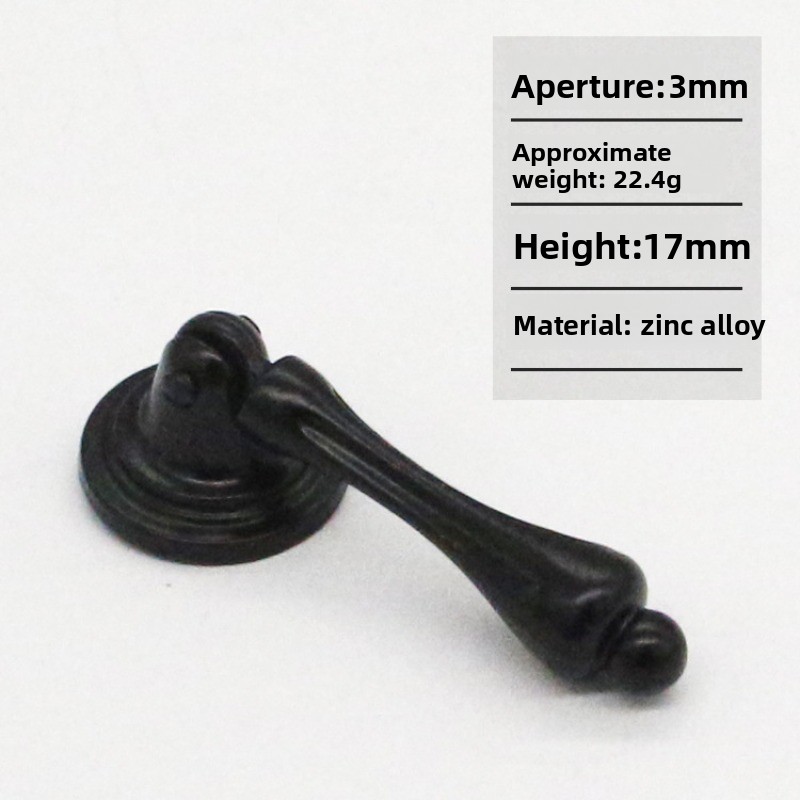 Matte Black Zinc Alloy Pendant - Furniture Hardware Drop Pulls recensie en prijs