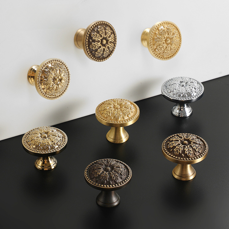 1pcs Satin Brass Cabinet Door  - Furniture Hardware China recensie en prijs