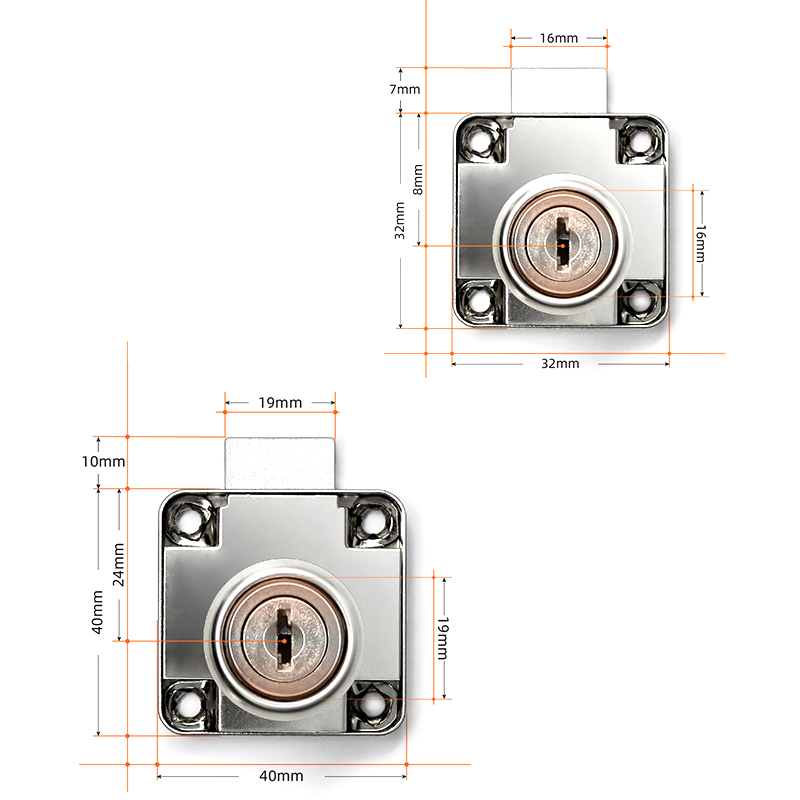 ^Drawer Locks with 2 Keys Cabi - Furniture Hardware Lock recensie en prijs
