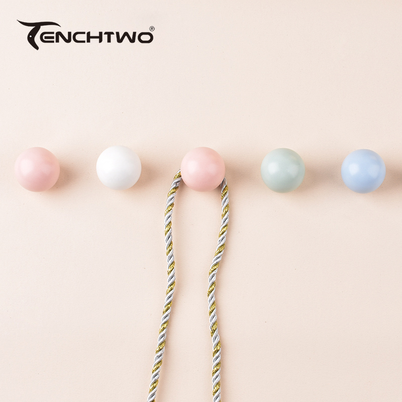 Round Ceramic Hook Clothes Han - Furniture Hardware Lock recensie en prijs
