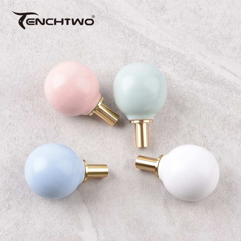 Round Ceramic Hook Clothes Han - Furniture Hardware Lock recensie en prijs