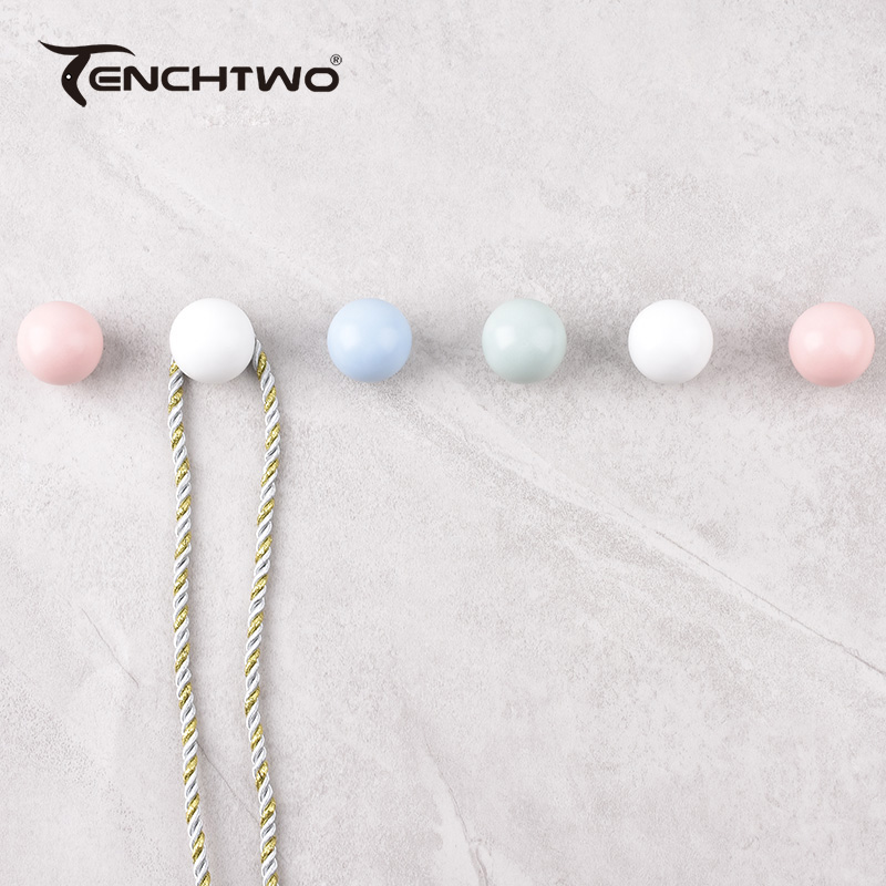 Round Ceramic Hook Clothes Han - Furniture Hardware Lock recensie en prijs