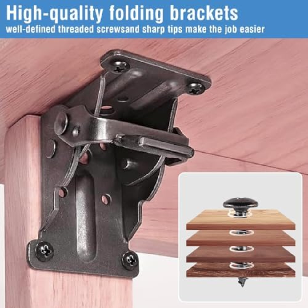 4pcs Heavy Duty Folding Bracke - Furniture Hardware For Legs recensie en prijs