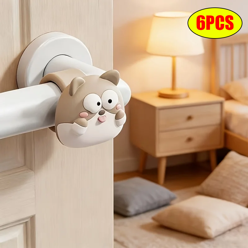 6pcs Door Knob Bumper Pads | P - Furniture Hardware Lock recensie en prijs