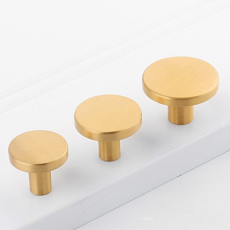 Round Brass Kitchen Cabinet Dr - Furniture Hardware China recensie en prijs