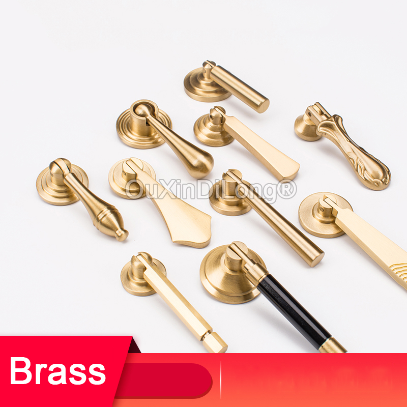 1PCS Chinese Style Brass Handl - Furniture Hardware Drop Pulls recensie en prijs