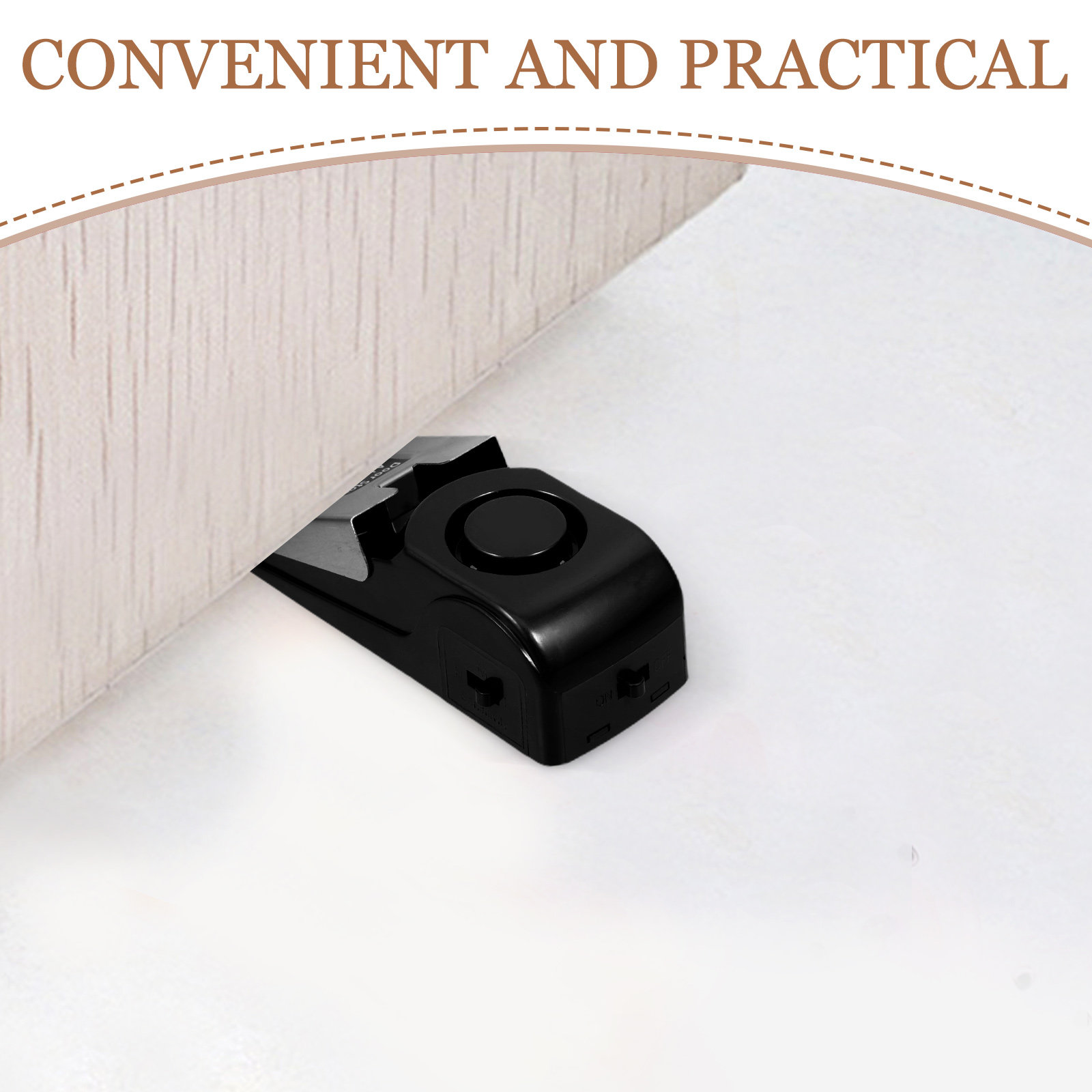 Door Stop Alarm 120Db Loud Tri - Door Stopper Heavy recensie en prijs