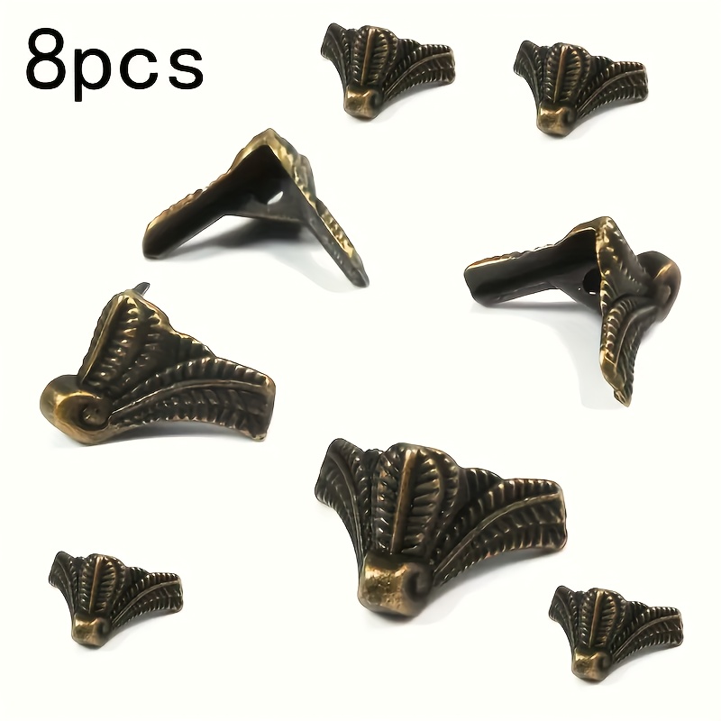 8Pcs Antique Corner Protector  - Furniture Hardware For Legs recensie en prijs