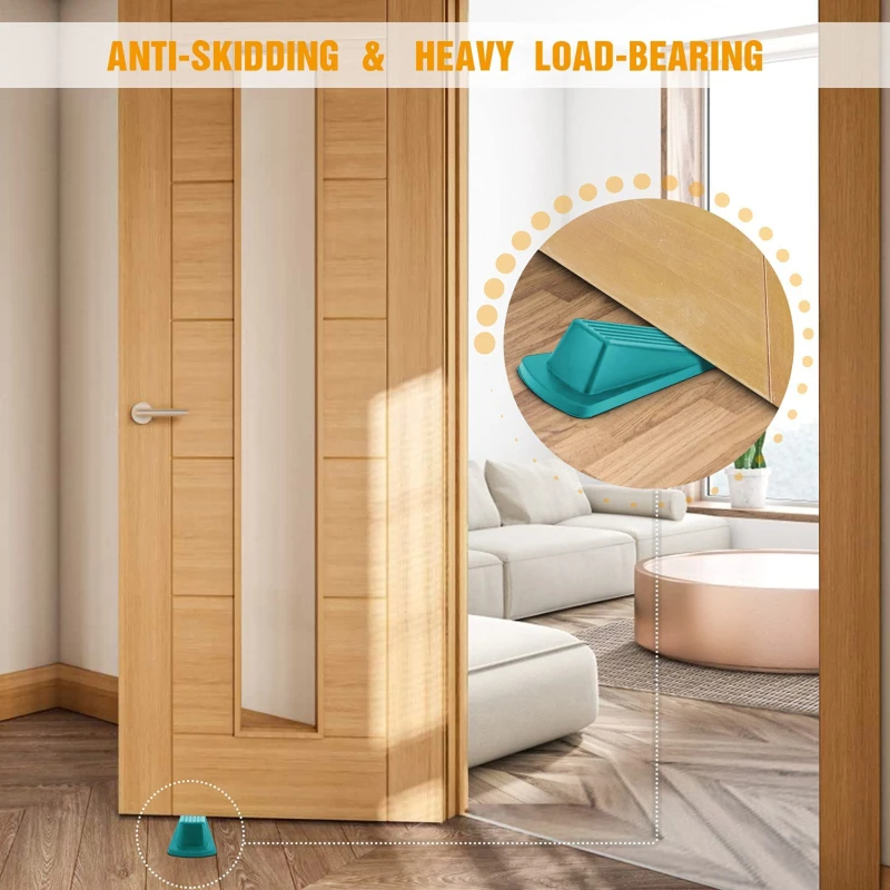 1Pcs Safety Silicone Door Stop - Door Stopper Heavy recensie en prijs