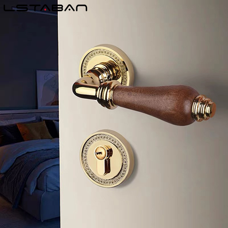 Euro Walnut Wood Handle Door L - Furniture Hardware Lock recensie en prijs