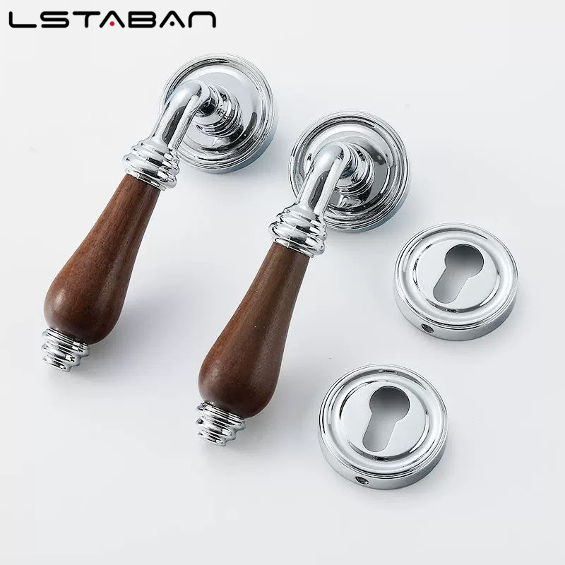 Euro Walnut Wood Handle Door L - Furniture Hardware Lock recensie en prijs