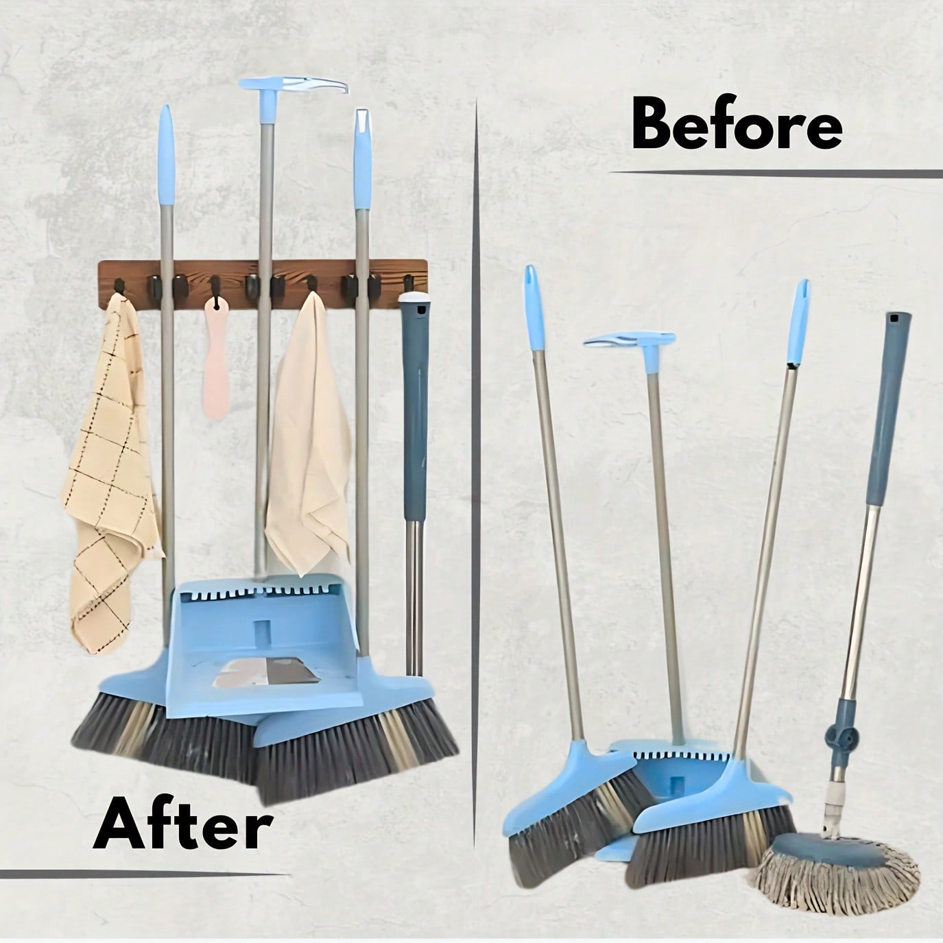 Mop Broom Holder Heavy Duty St - Door Stopper Heavy recensie en prijs