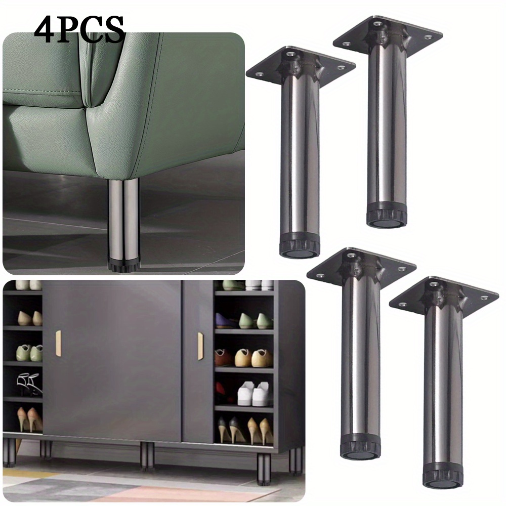 4pcs New design Gun Grey 15cm  - Furniture Hardware For Legs recensie en prijs