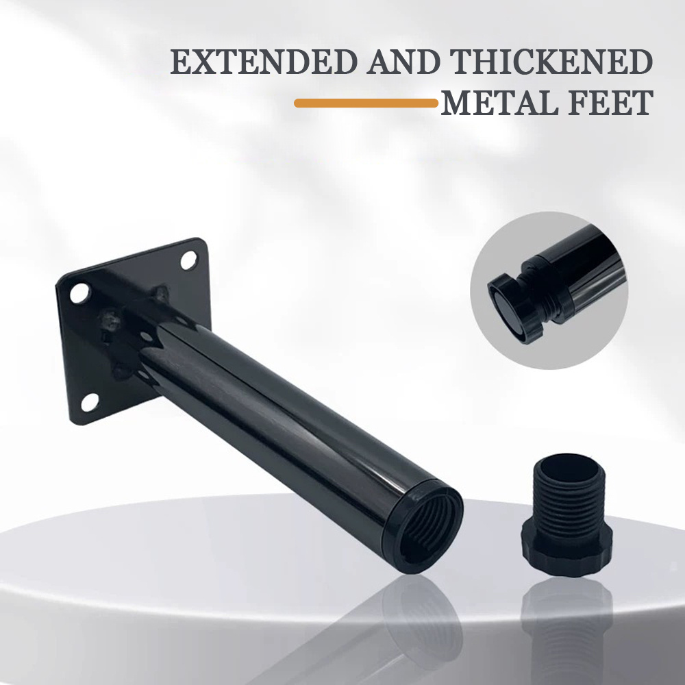 4pcs New design Gun Grey 15cm  - Furniture Hardware For Legs recensie en prijs