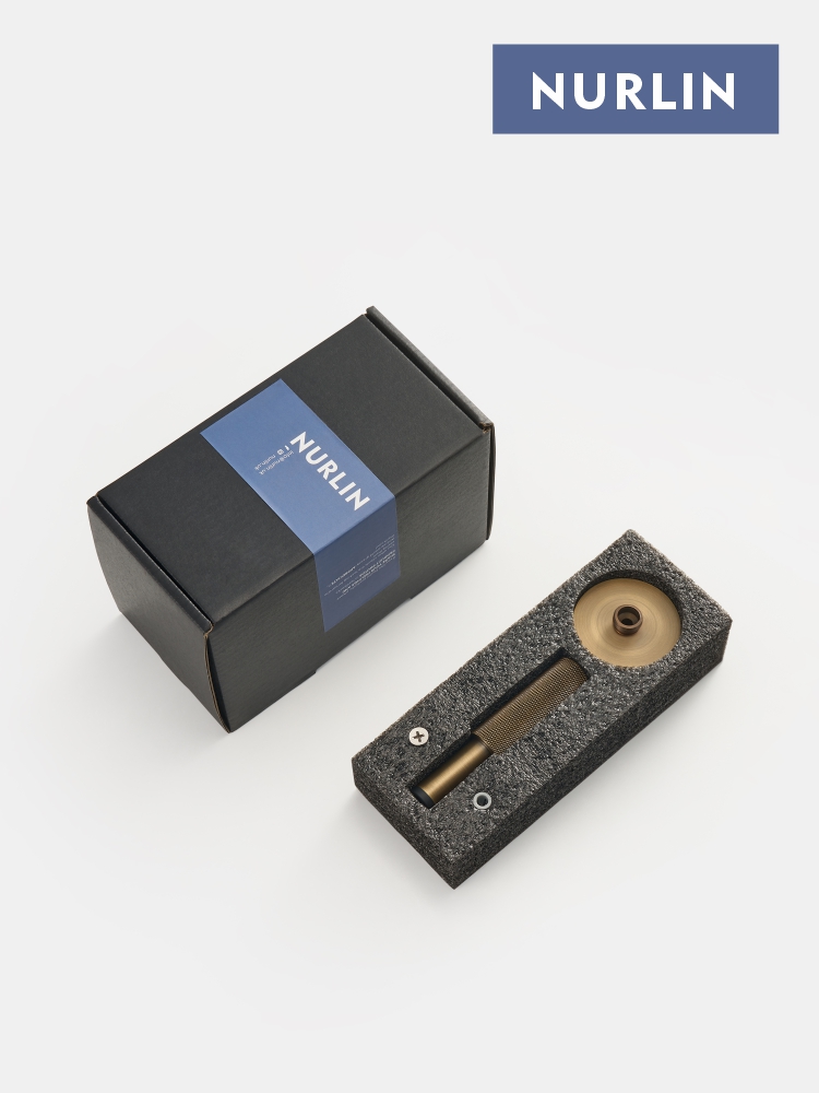 Nurlin Brass  Knurled Door Sto - Door Stopper Heavy recensie en prijs