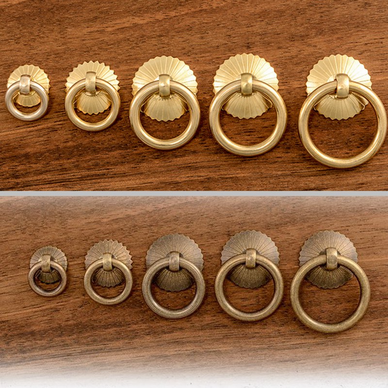 Vintage Brass Cabinet Ring Kno - Furniture Hardware China recensie en prijs