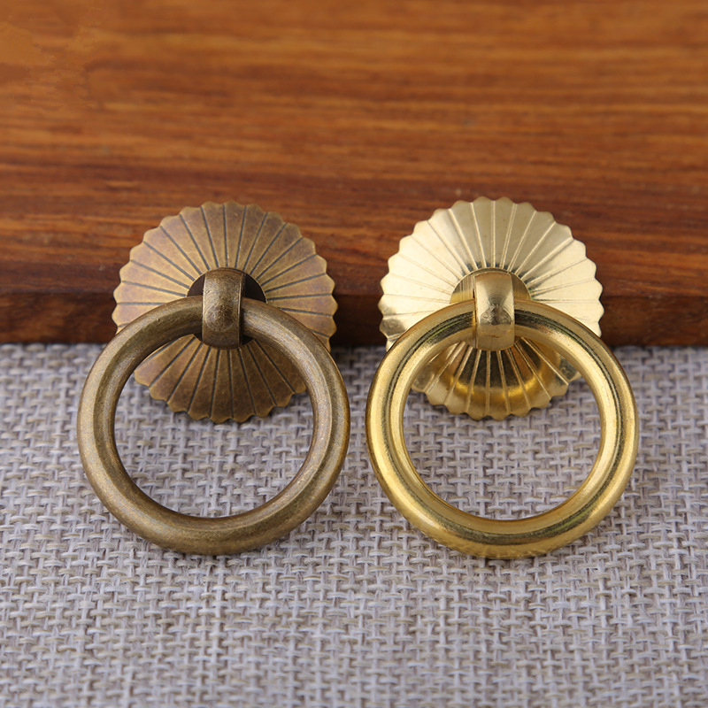 Vintage Brass Cabinet Ring Kno - Furniture Hardware China recensie en prijs