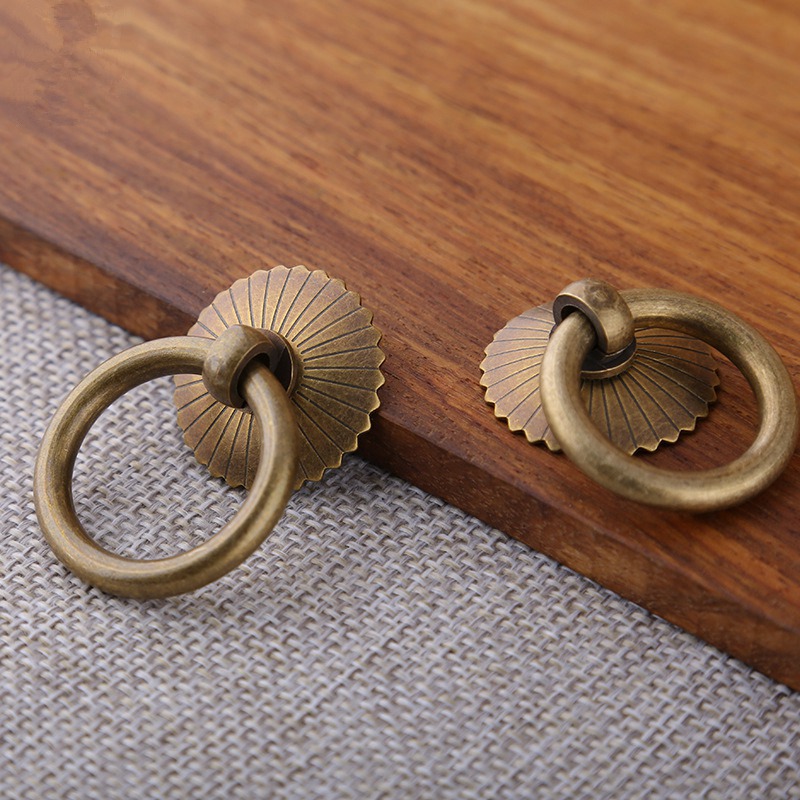 Vintage Brass Cabinet Ring Kno - Furniture Hardware China recensie en prijs