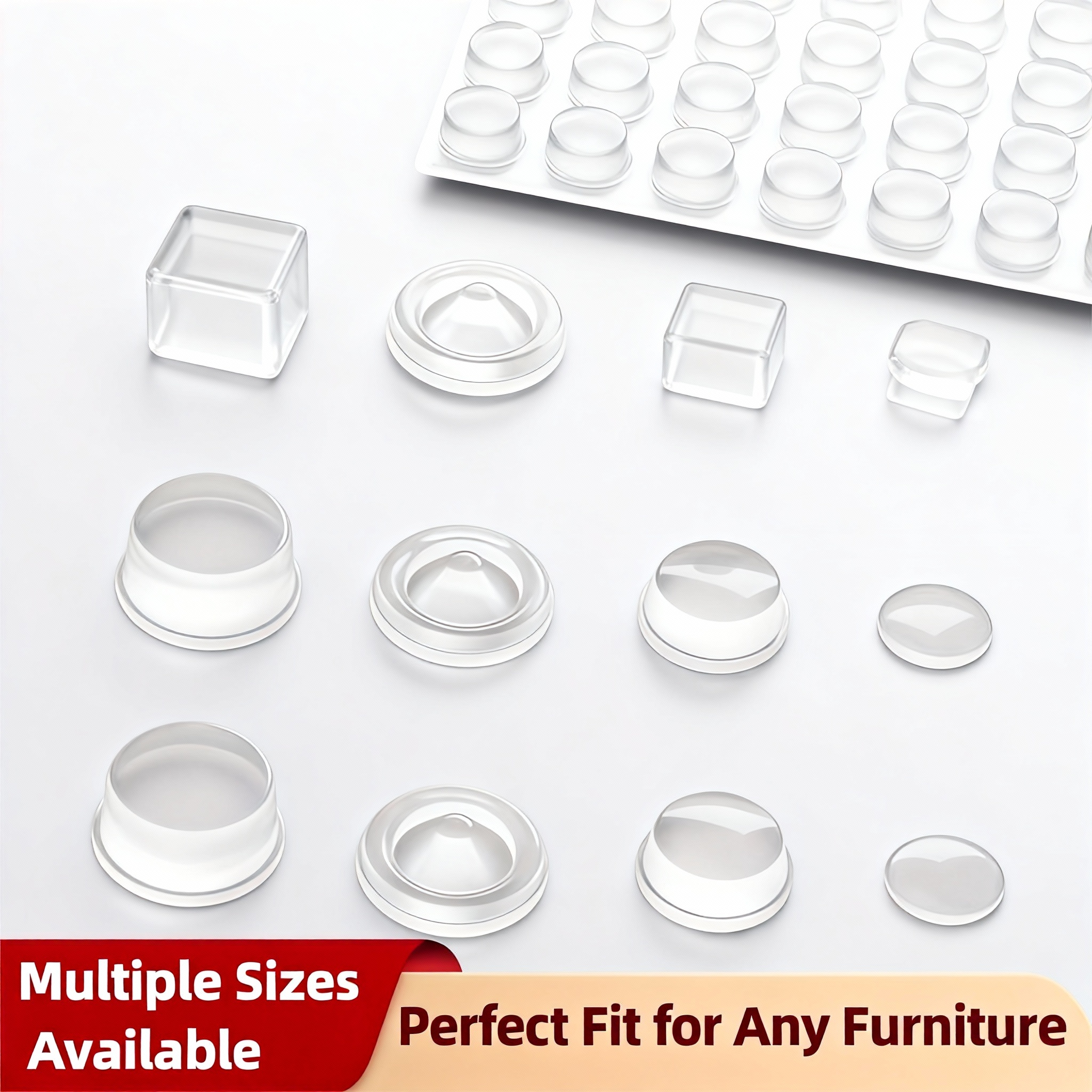 Silicone cabinet bumpers Rubbe - Furniture Hardware Latch recensie en prijs