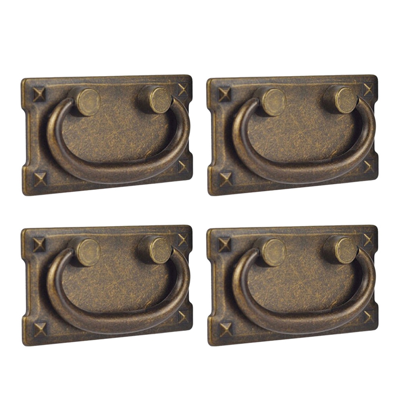 4Pcs Vintage Antique Bronze Dr - Furniture Hardware Latch recensie en prijs