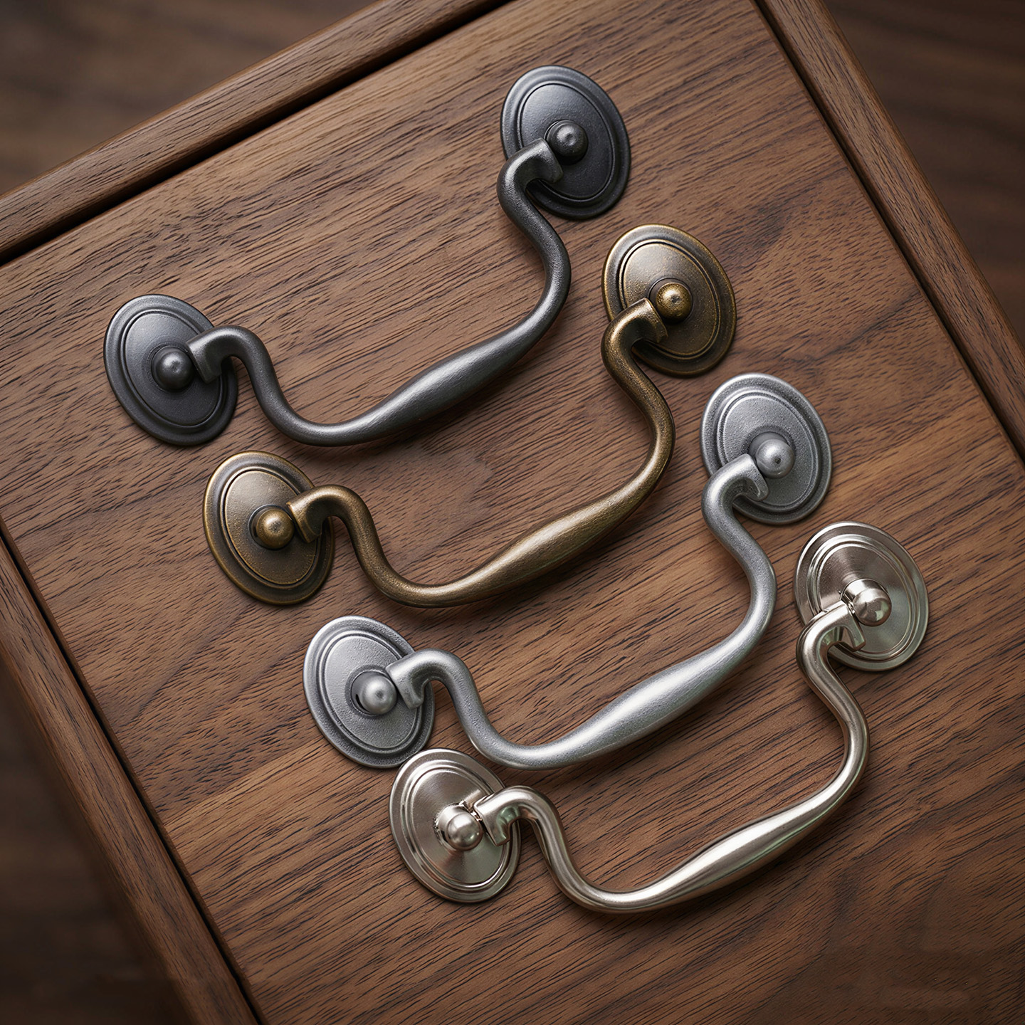 2Pcs Classic Vintage Drawer Ri - Furniture Hardware Drop Pulls recensie en prijs