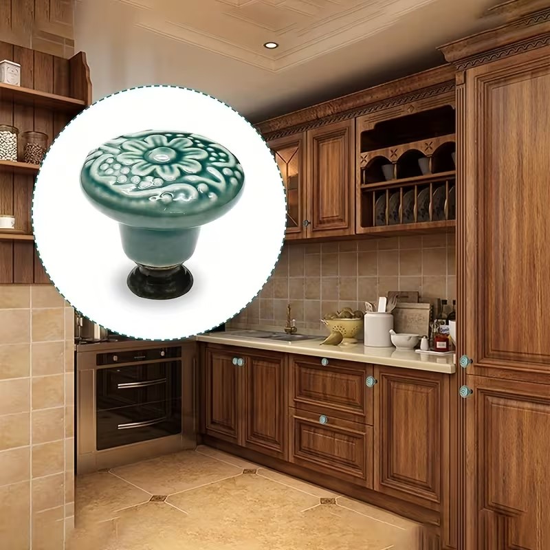 12pcs Ceramic Cabinet Knobs, F - Furniture Hardware China recensie en prijs