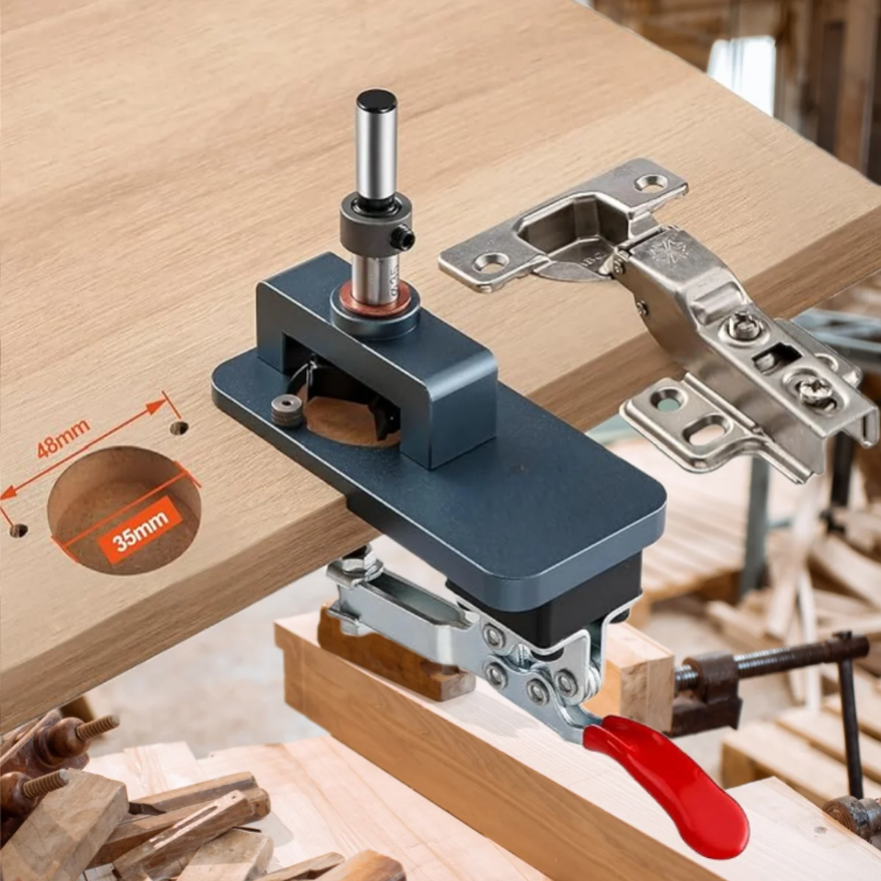 35mm Hinge Jig - Precise Borin - Furniture Hardware Hinges recensie en prijs