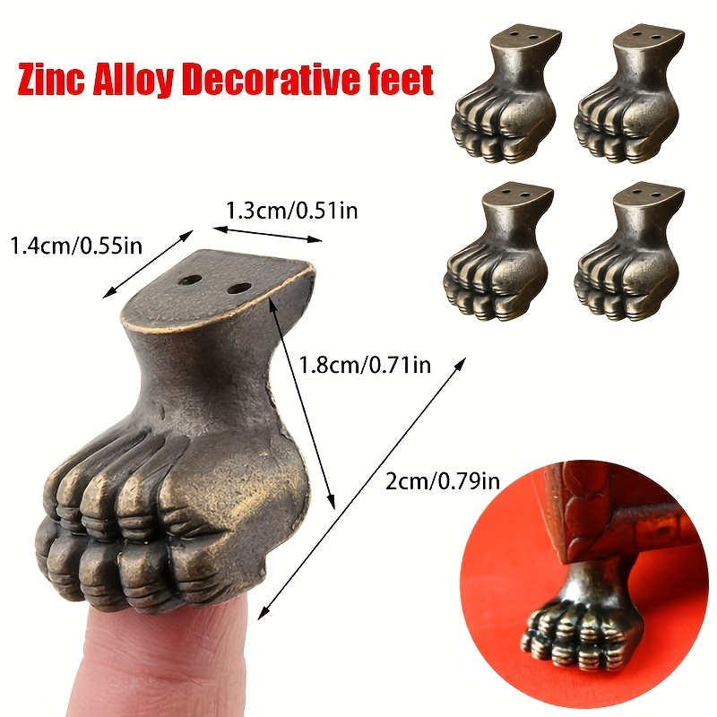 4pcs Antique Foot Brass Jewelr - Furniture Hardware For Legs recensie en prijs