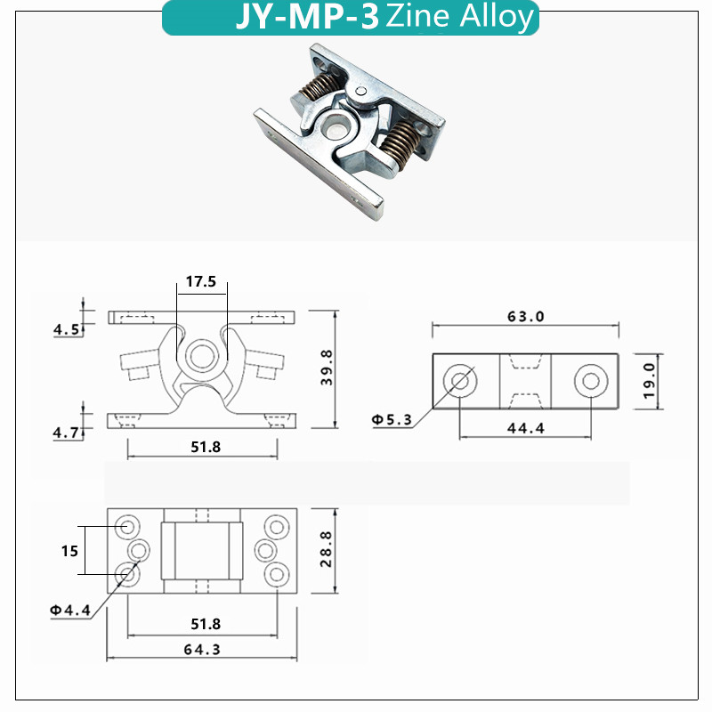 1pcs Zinc Alloy Buckle Lock He - Door Stopper Heavy recensie en prijs