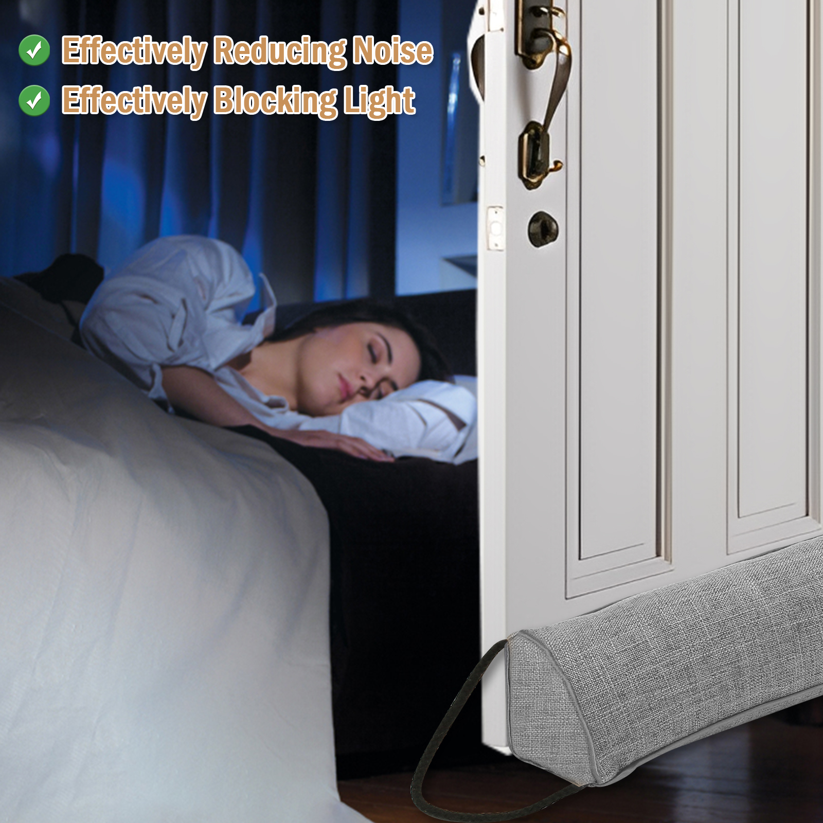 1/2Pcs Under Door Draft Stoppe - Door Stopper Heavy recensie en prijs
