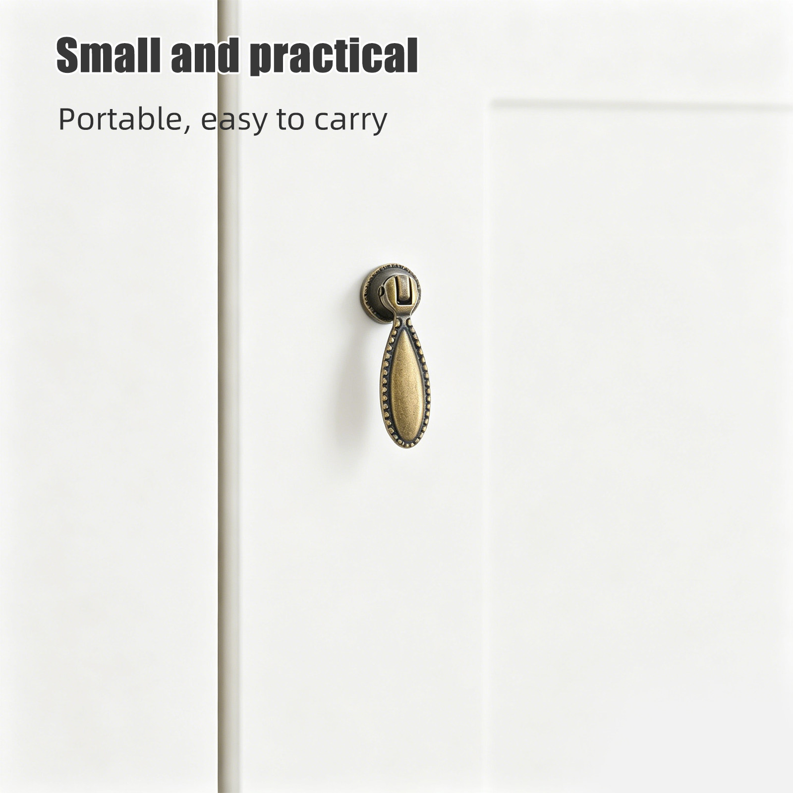 6Pcs Bronze Cabinet Pulls Vint - Furniture Hardware Drop Pulls recensie en prijs
