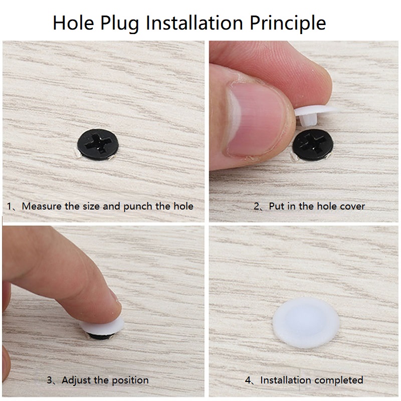 100/500/1000pcs Plastic Screw  - Furniture Hardware Nut recensie en prijs