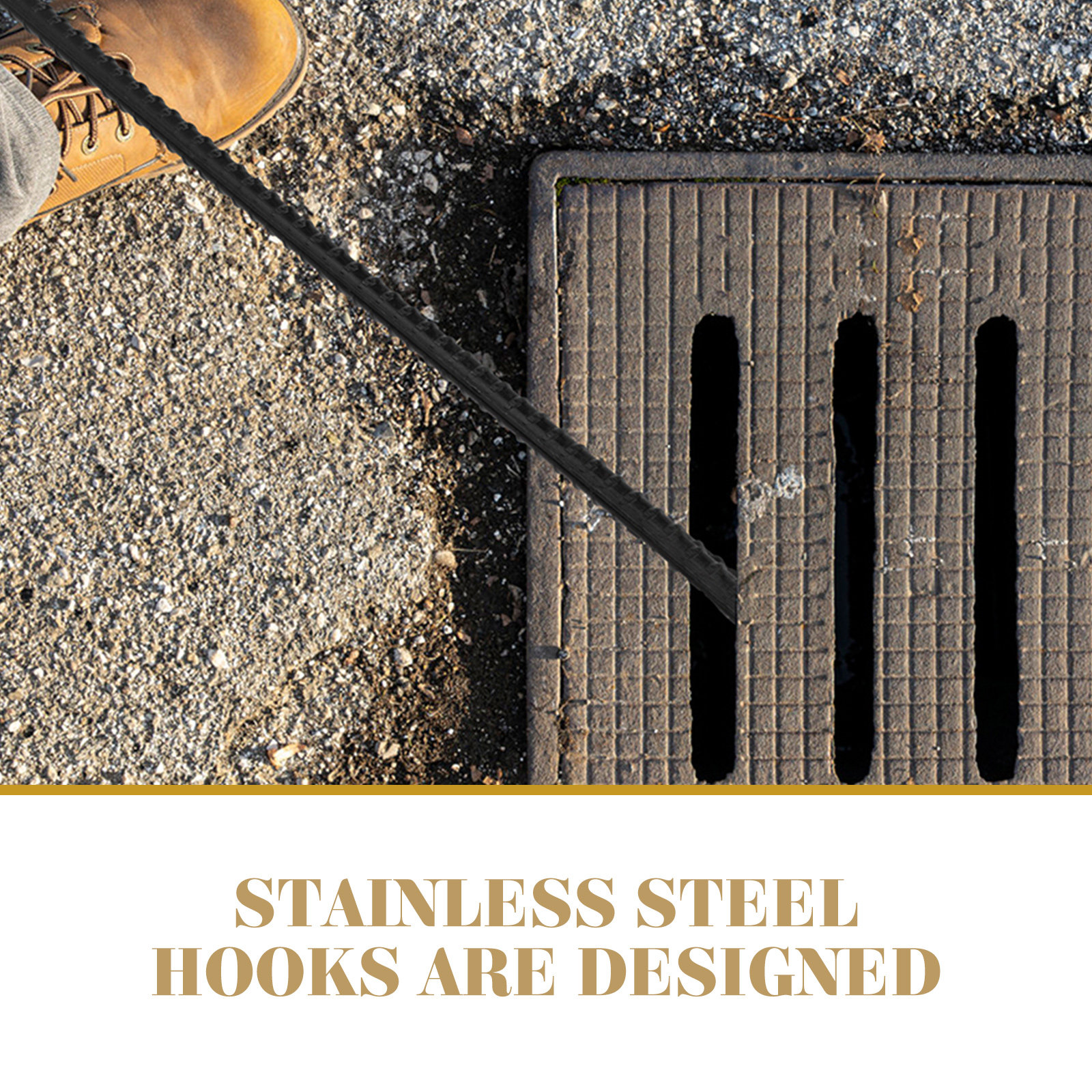 Manhole Cover Hook T Shaped He - Door Stopper Heavy recensie en prijs
