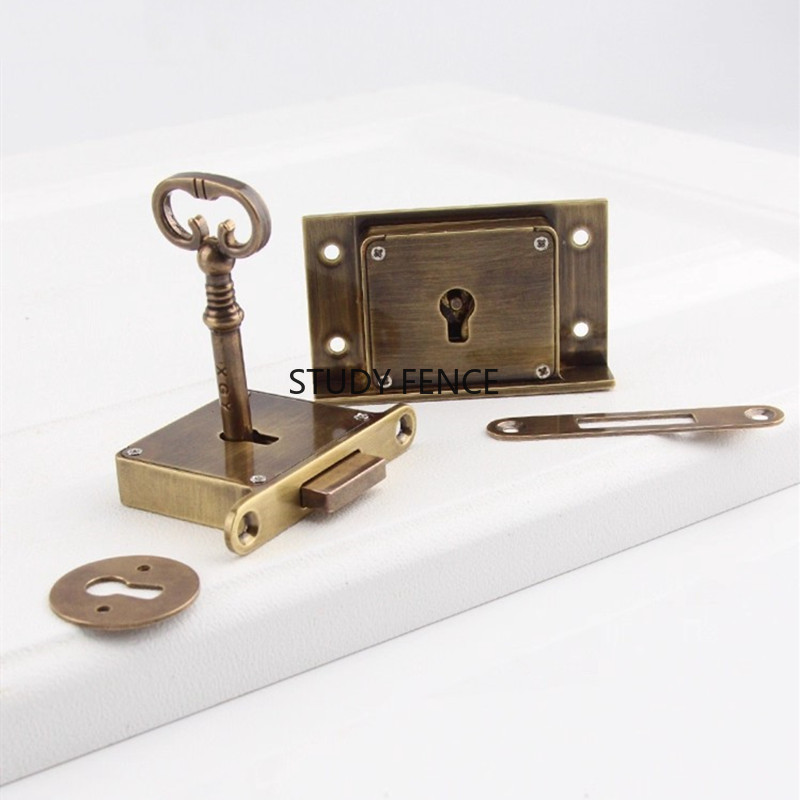 1PC Antique Metal Drawer Lock  - Furniture Hardware Lock recensie en prijs