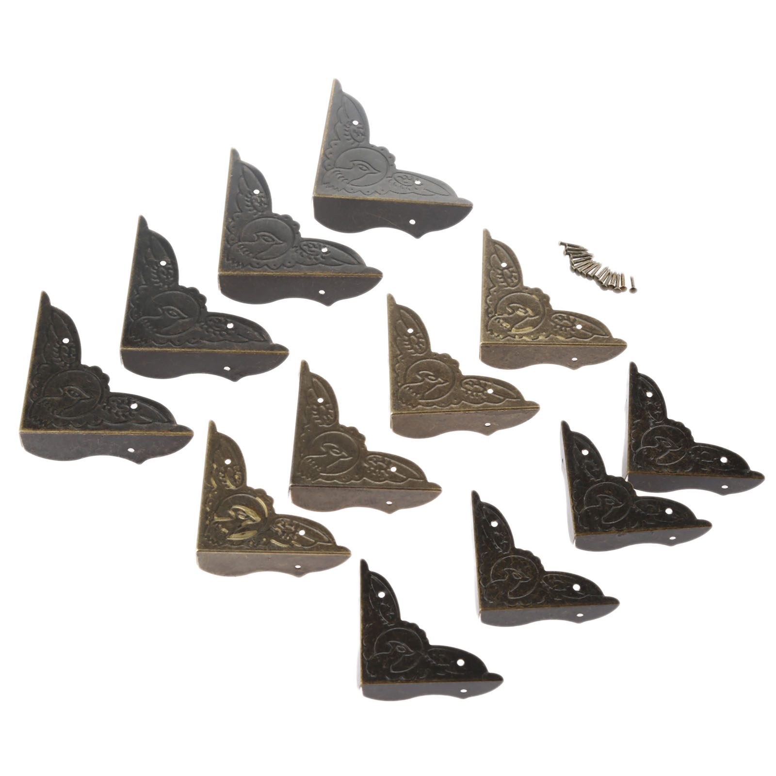 4Pcs Antique Brass Corner Brac - Furniture Hardware For Legs recensie en prijs