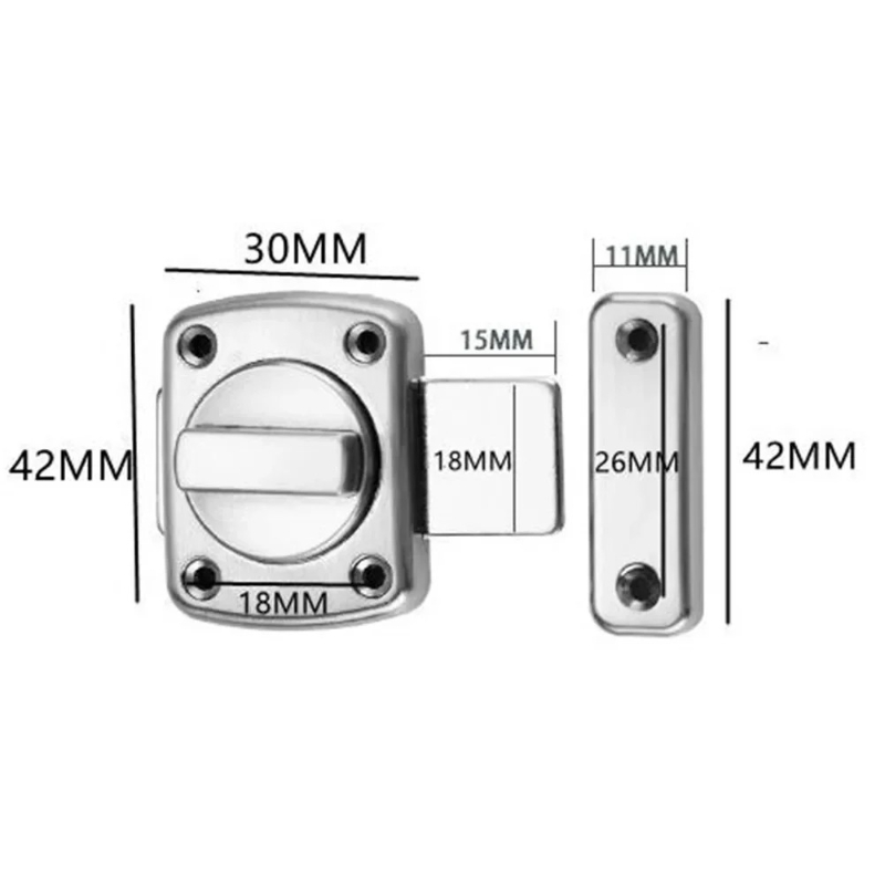 Anti-theft Cast Metal Door Lat - Door Stopper Heavy recensie en prijs