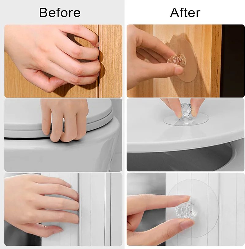 2/10Pcs Punch-free Drawer Knob - Furniture Hardware China recensie en prijs